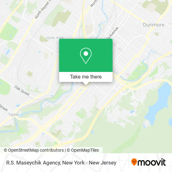 R.S. Maseychik Agency map