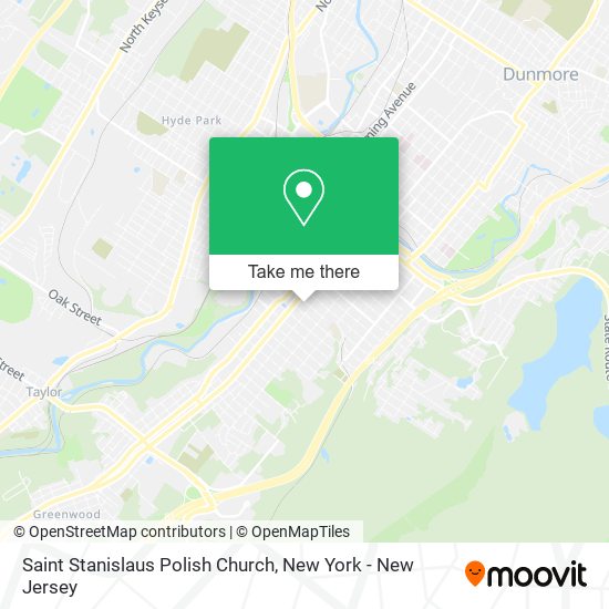 Saint Stanislaus Polish Church map