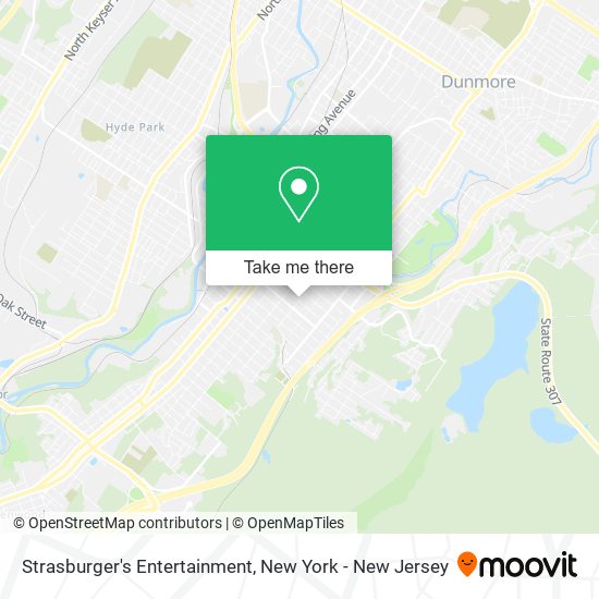 Strasburger's Entertainment map