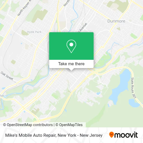 Mike's Mobile Auto Repair map