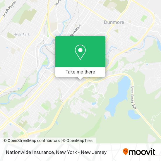 Nationwide Insurance map