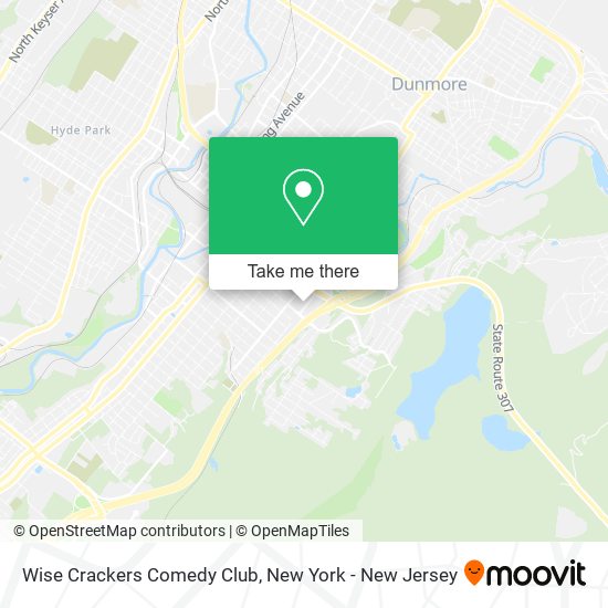 Wise Crackers Comedy Club map