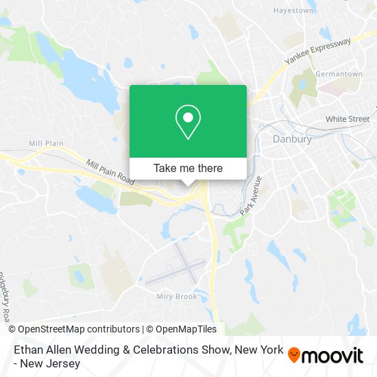 Ethan Allen Wedding & Celebrations Show map