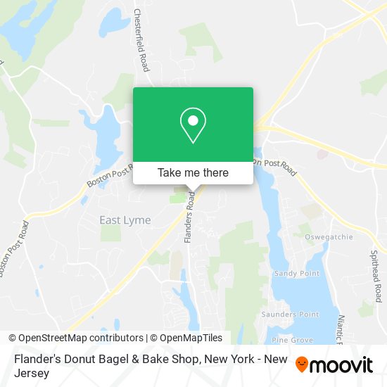 Mapa de Flander's Donut Bagel & Bake Shop