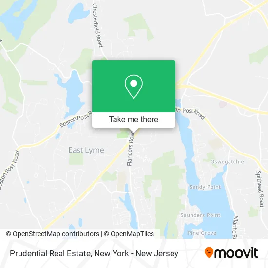 Prudential Real Estate map