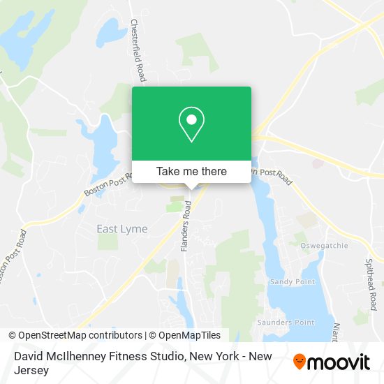 David McIlhenney Fitness Studio map