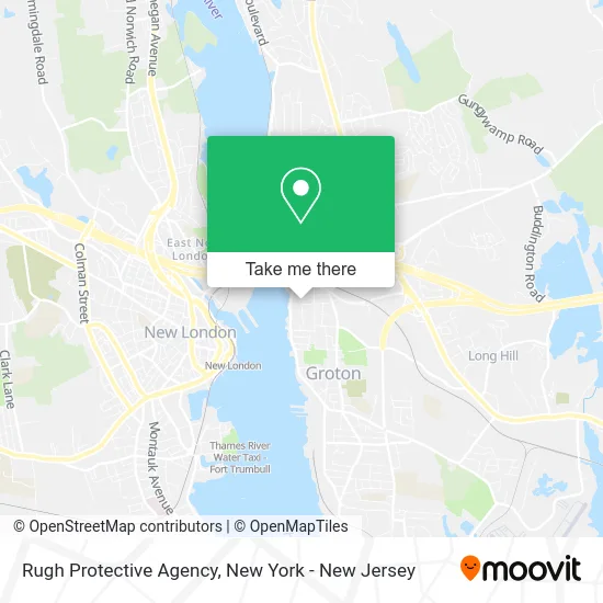 Rugh Protective Agency map