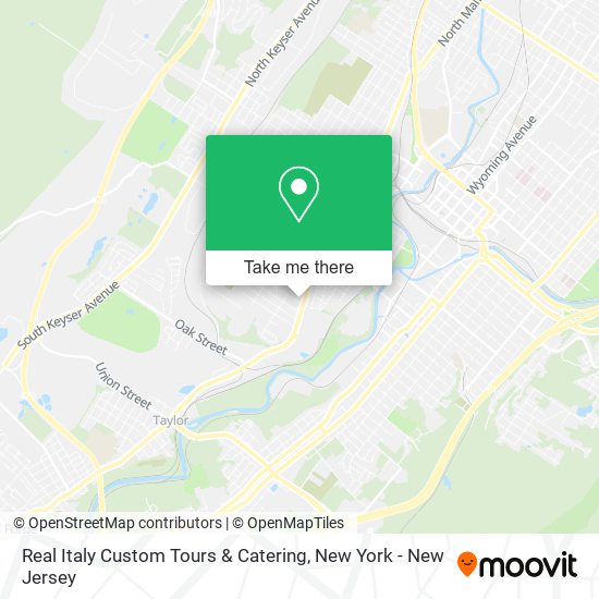 Real Italy Custom Tours & Catering map