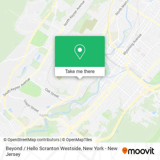 Mapa de Beyond / Hello Scranton Westside