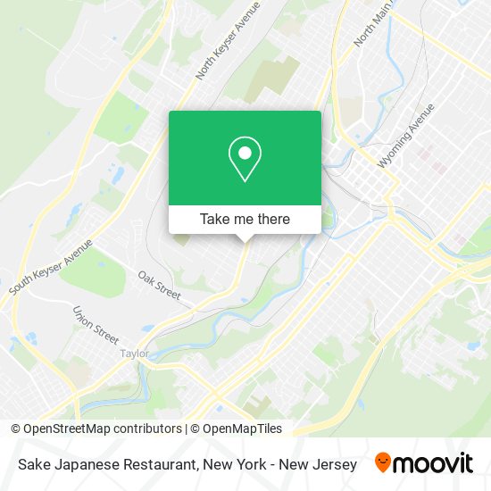 Sake Japanese Restaurant map