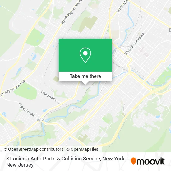 Mapa de Stranieri's Auto Parts & Collision Service