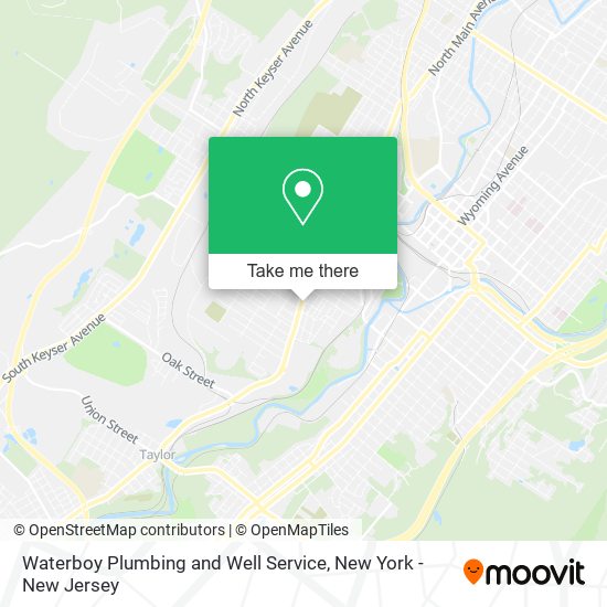 Waterboy Plumbing and Well Service map