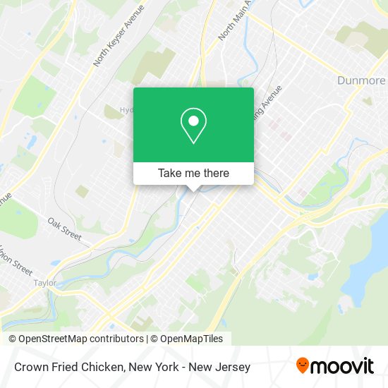 Crown Fried Chicken map