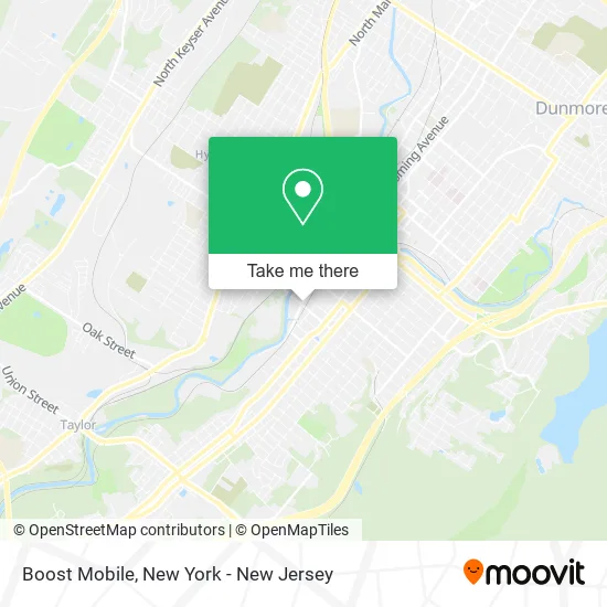 Boost Mobile map