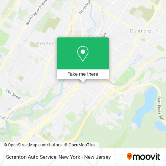 Scranton Auto Service map