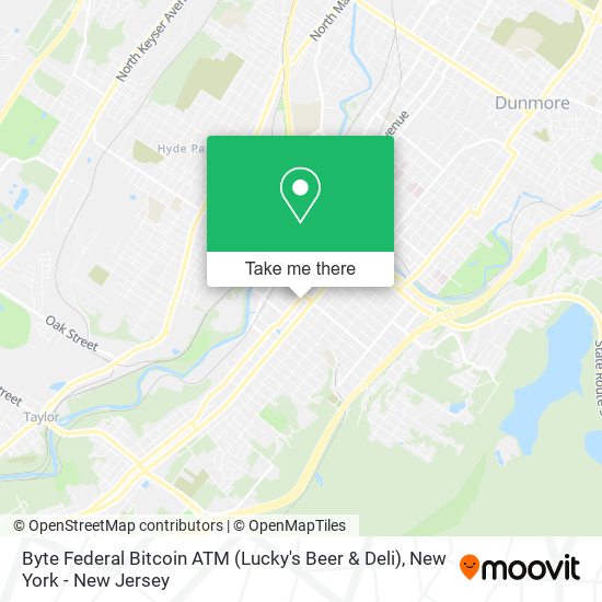 Mapa de Byte Federal Bitcoin ATM (Lucky's Beer & Deli)