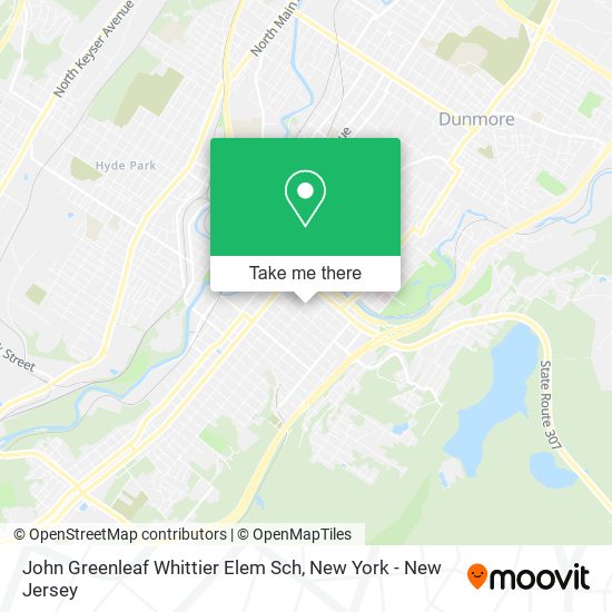 John Greenleaf Whittier Elem Sch map