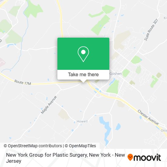 New York Group for Plastic Surgery map