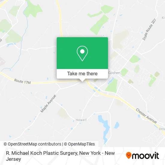 R. Michael Koch Plastic Surgery map