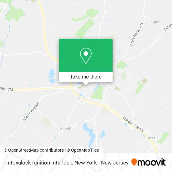 Intoxalock Ignition Interlock map