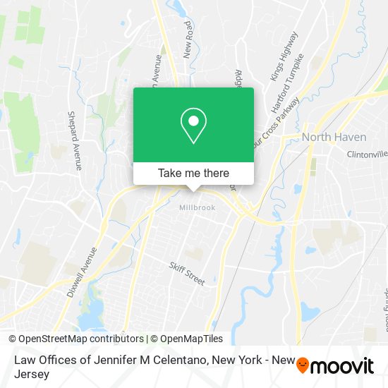 Law Offices of Jennifer M Celentano map