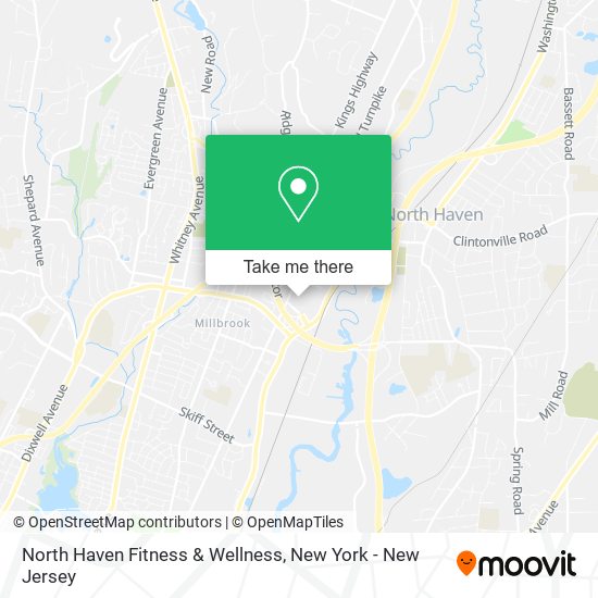 North Haven Fitness & Wellness map