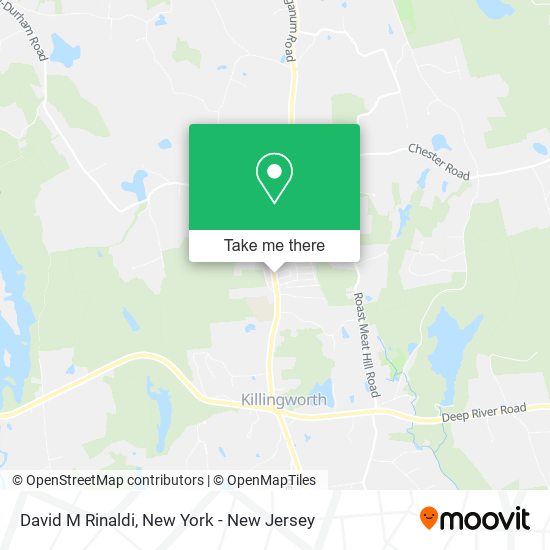 Mapa de David M Rinaldi