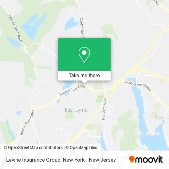 Levine Insurance Group map