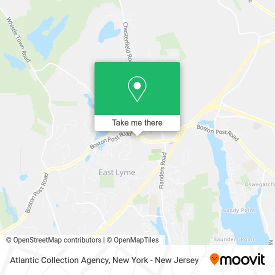 Atlantic Collection Agency map