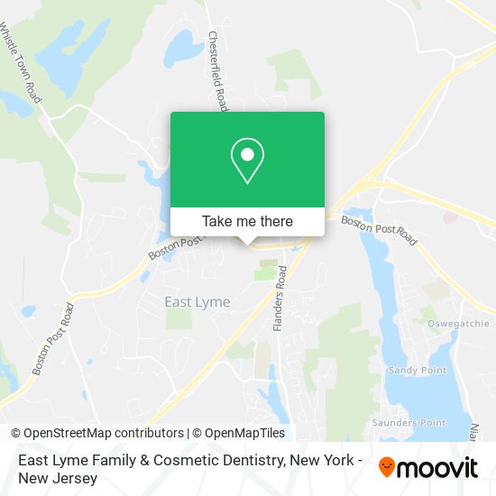 East Lyme Family & Cosmetic Dentistry map