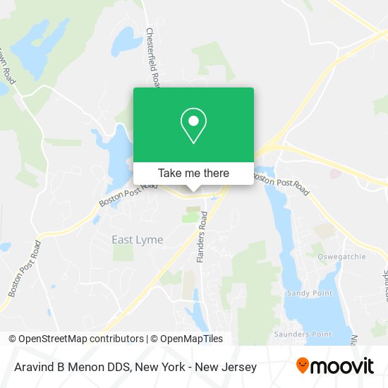 Mapa de Aravind B Menon DDS