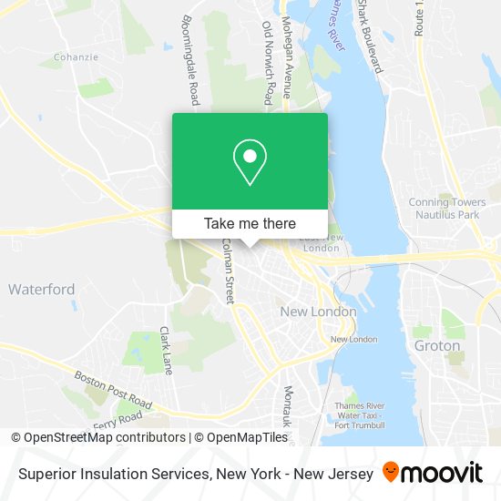 Superior Insulation Services map