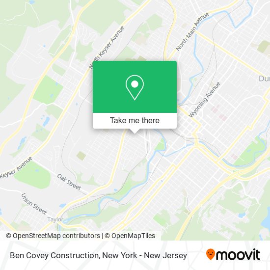 Mapa de Ben Covey Construction