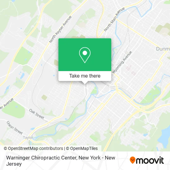 Warninger Chiropractic Center map