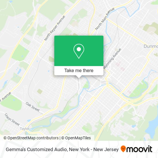 Mapa de Gemma's Customized Audio
