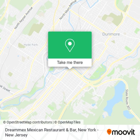 Dreammex Mexican Restaurant & Bar map
