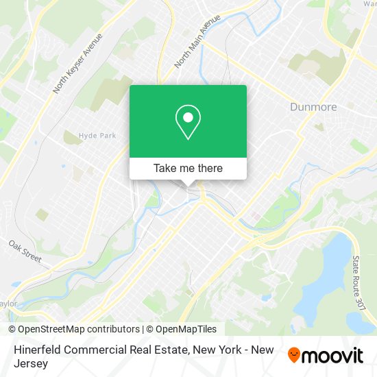 Hinerfeld Commercial Real Estate map