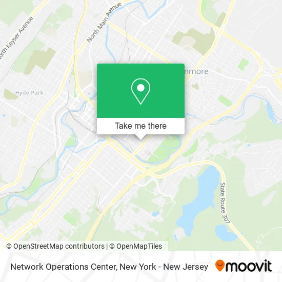 Network Operations Center map