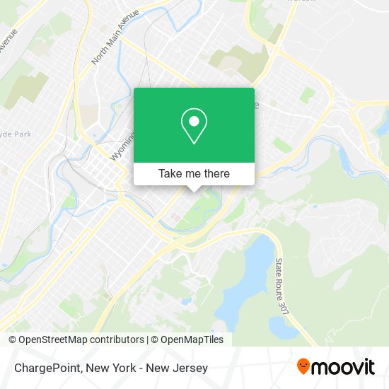 ChargePoint map