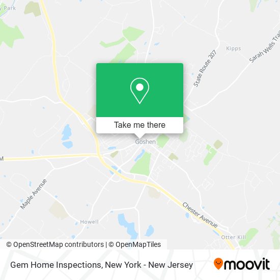 Mapa de Gem Home Inspections