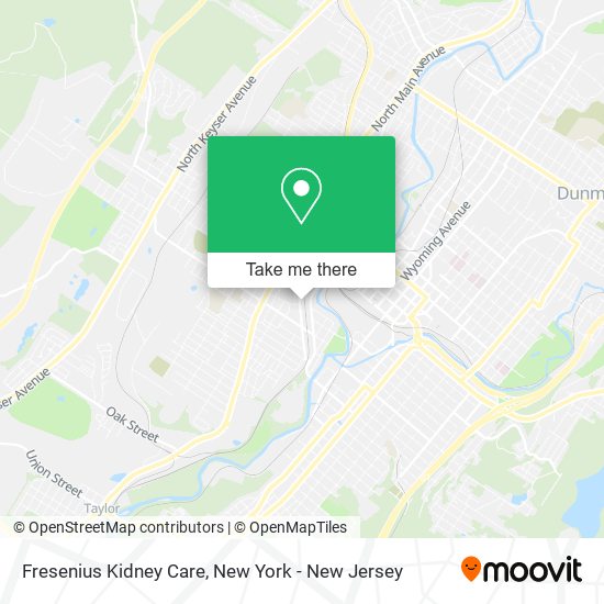 Fresenius Kidney Care map