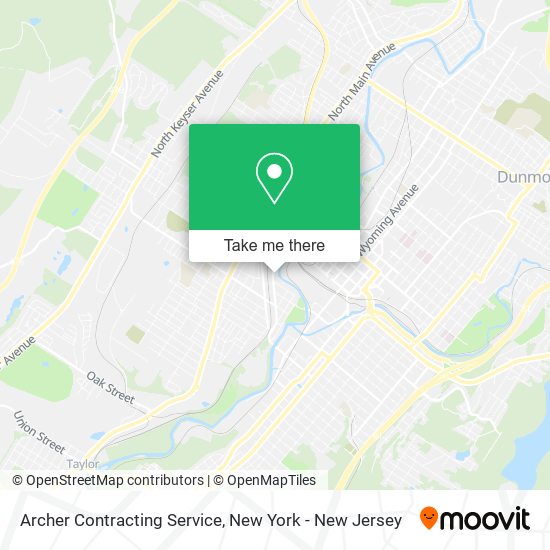 Mapa de Archer Contracting Service