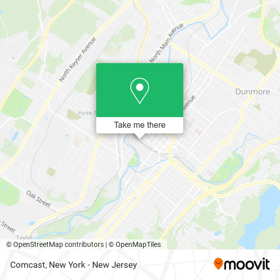 Comcast map