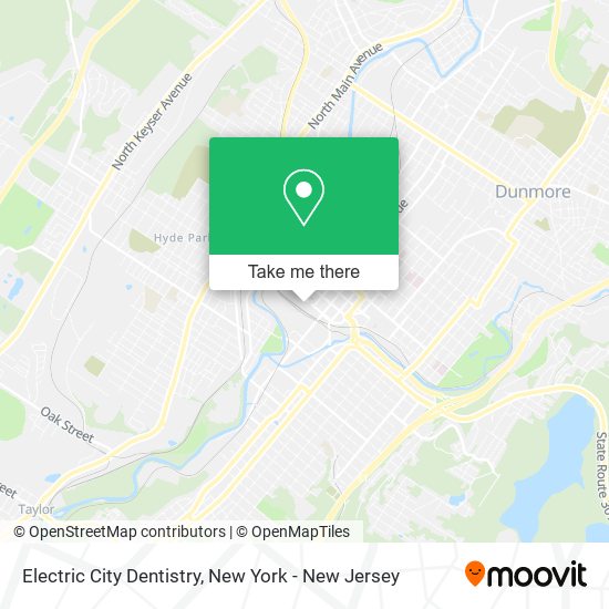 Mapa de Electric City Dentistry