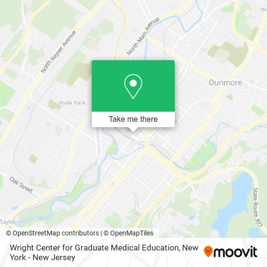 Wright Center for Graduate Medical Education map