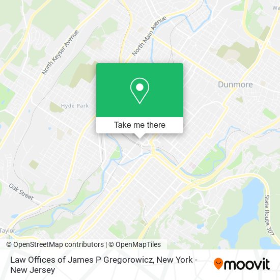 Mapa de Law Offices of James P Gregorowicz