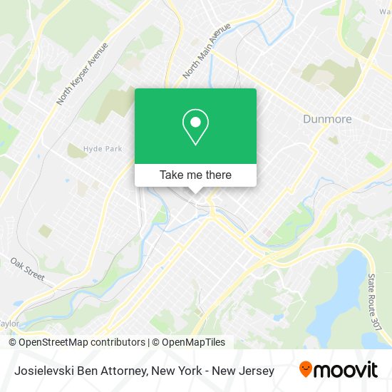 Josielevski Ben Attorney map