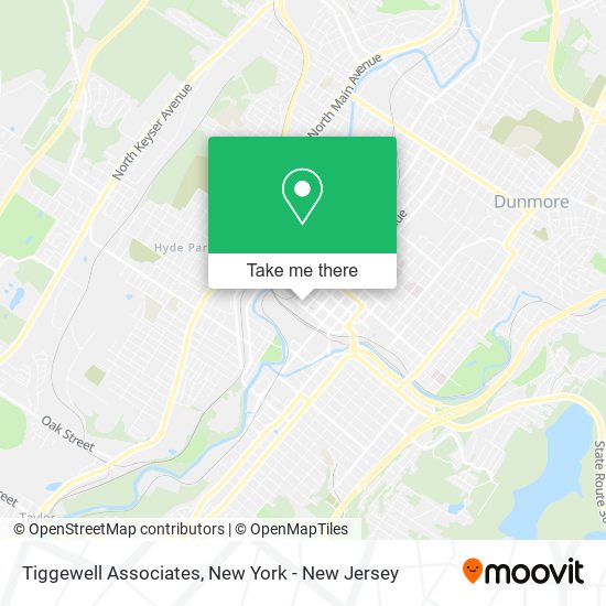 Tiggewell Associates map