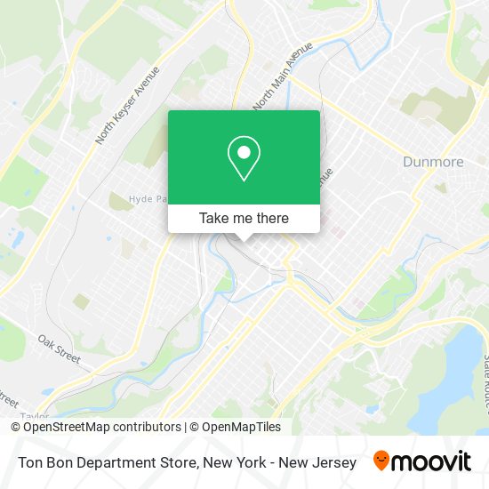 Mapa de Ton Bon Department Store