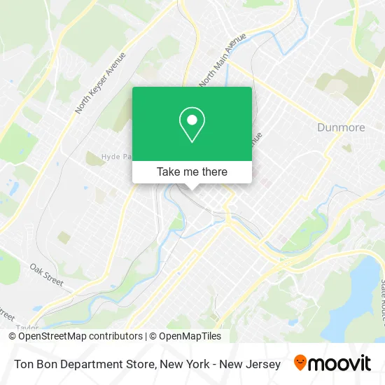 Ton Bon Department Store map